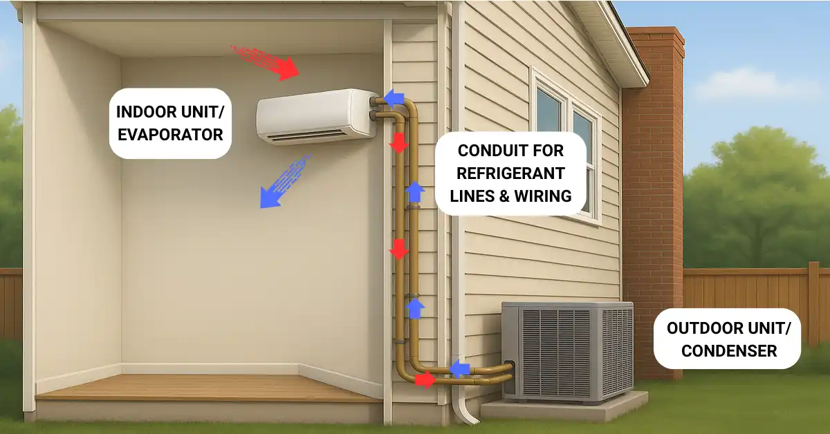 How Does an Air Conditioner Work in a House?