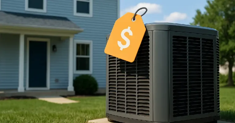 How much does an air conditioner cost for a 2000 sq ft home? (AI-generated)