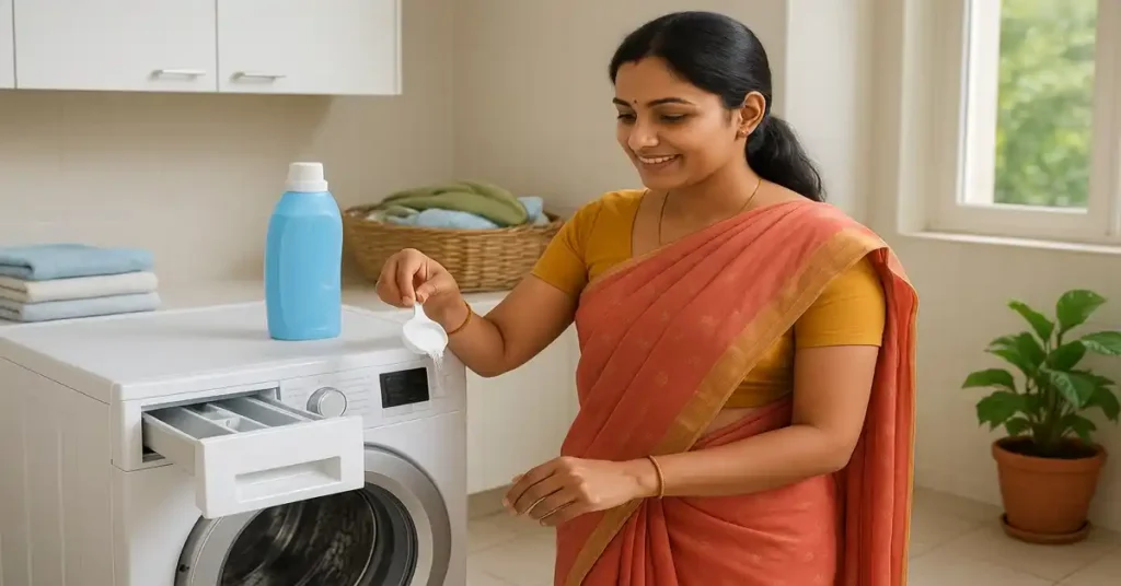 Add Detergent and Fabric Softener (Ai-generated)