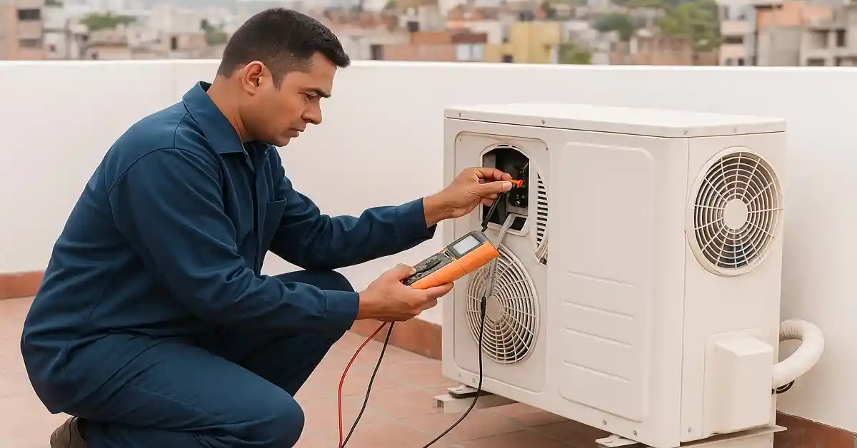 Can Low Voltage Damage Air Conditioner (AI-generated)