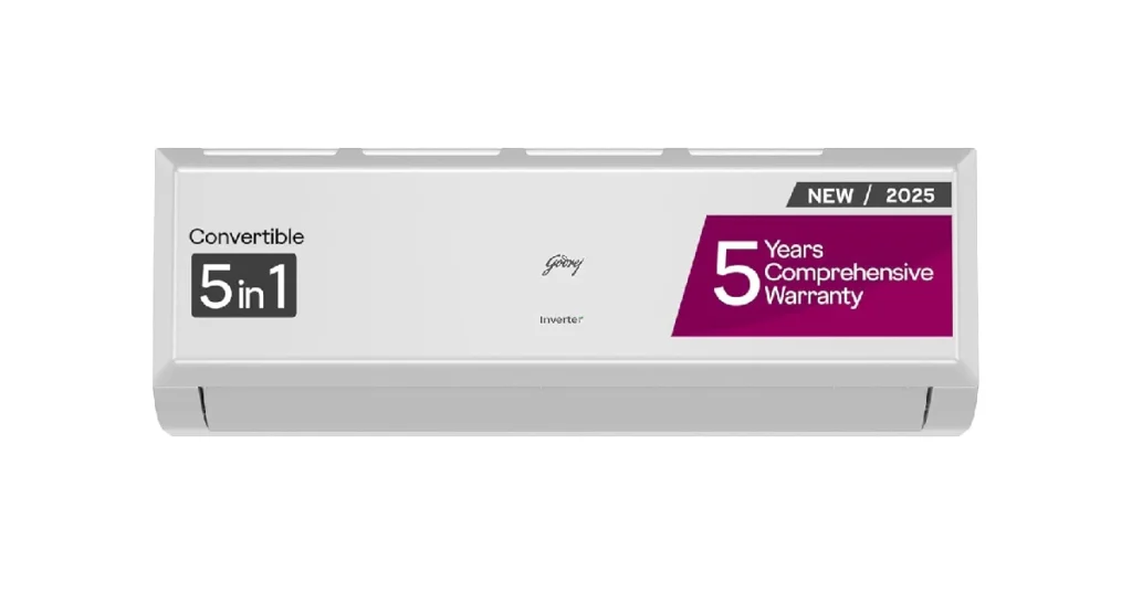 Godrej 1.5 Ton 3 Star AI Powered Inverter Split AC