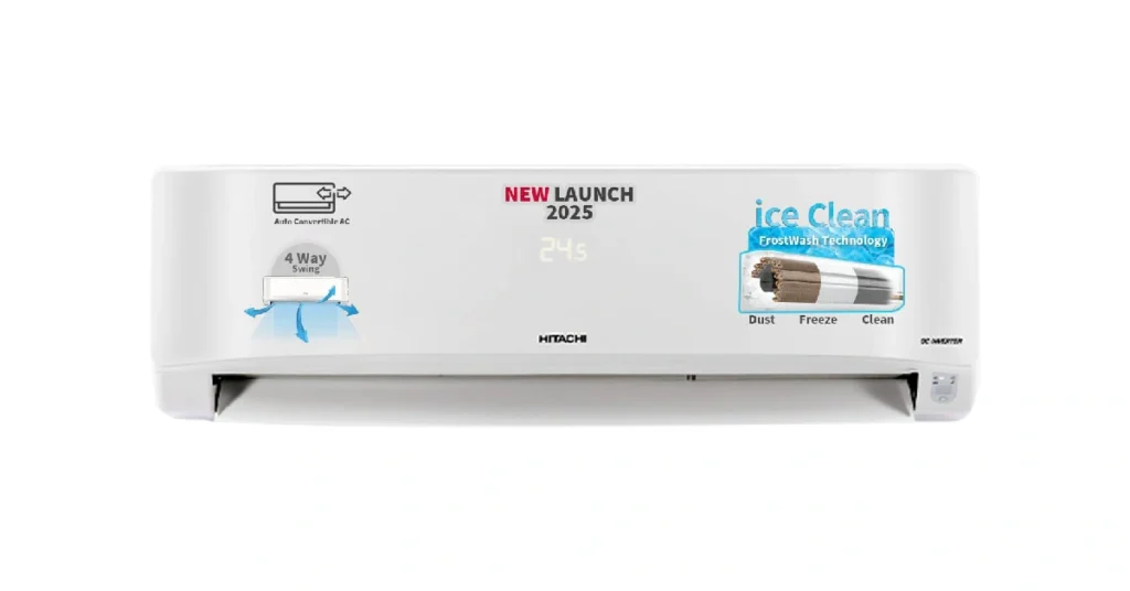 Hitachi 1.5 Ton Class 5 Star Xpandable+ Inverter Split AC