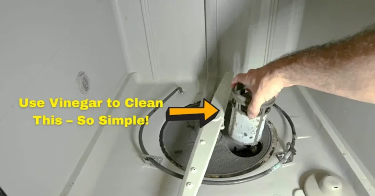 How to Clean Dishwasher Filter with Vinegar