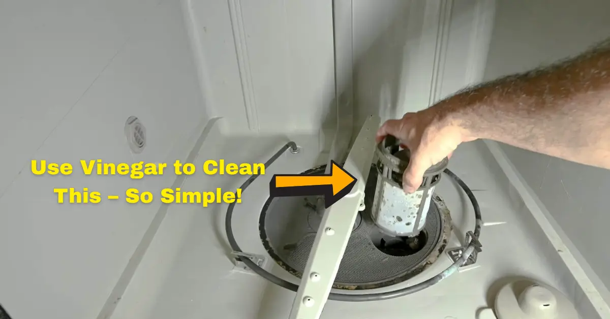 How to Clean Dishwasher Filter with Vinegar
