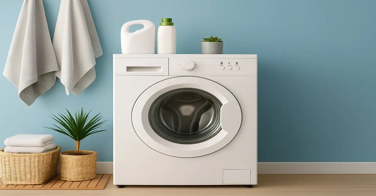 How to Drain Water from Automatic Washing Machine. (AI-generated)