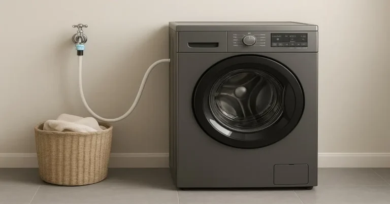 How to Fix Washing Machine Tap (AI-generated)