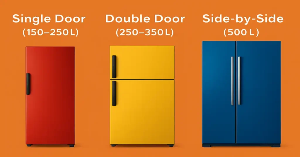 Most Indian modern refrigerators. This image is AI-generated.
