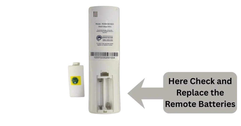 Check and Replace Remote Batteries