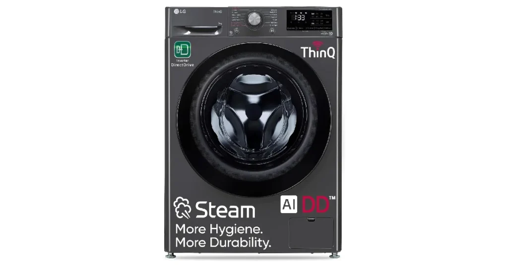 LG 9 Kg 5 Star AI Direct Drive Front Load (FHP1209Z5M)