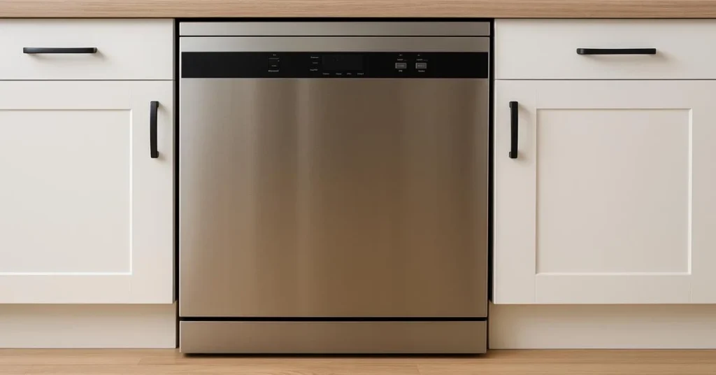 Pros & Cons of Dishwashers. This image is Ai-Generated