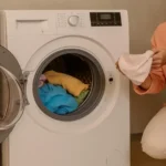 Spin not working in washing machine (Ai-generated)