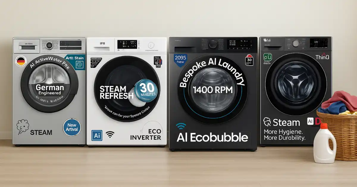 Top 5 Washing Machine Brands in India