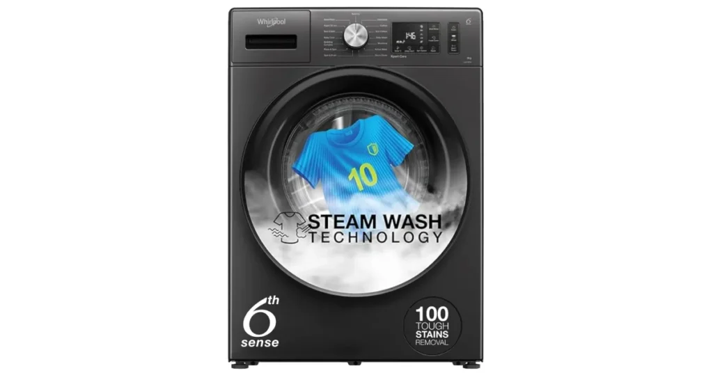 Whirlpool 8 Kg 5 Star Inverter Supreme Care (XS8014BWME)