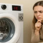What does IE mean in LG washing machine (Ai-generated)