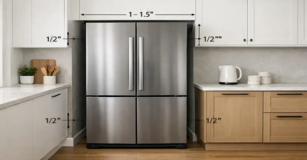 Leaving Space Around the Refrigerator