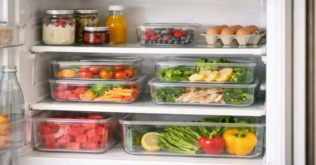 Store food in proper containers