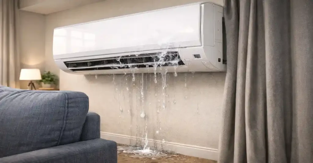 Condensation Build-up Due to Poor Airflow