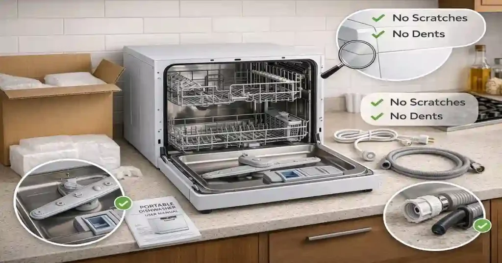 Inspect the Dishwasher