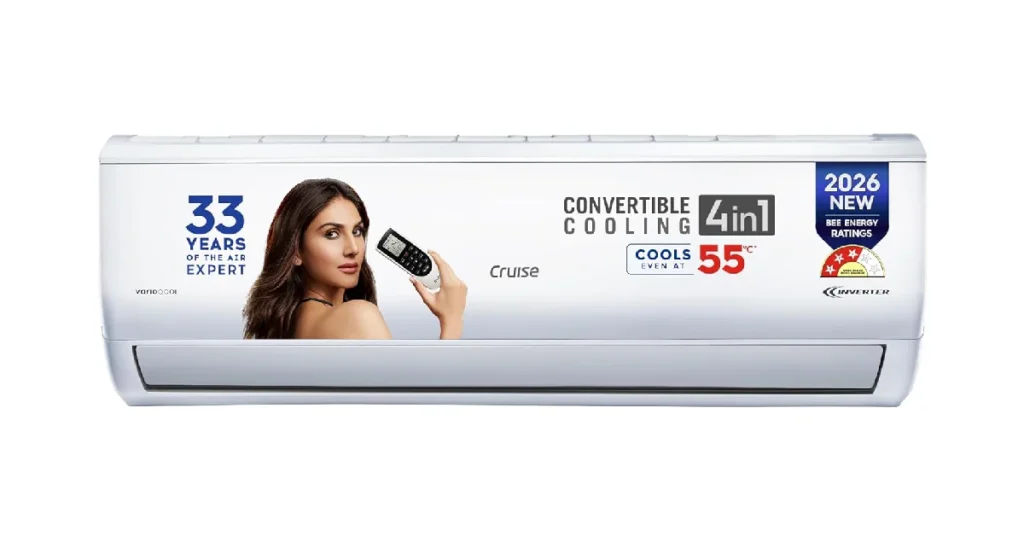 Cruise 1.5 Ton 3 Star Convertible Inverter Split AC — CWCVBM-VQ3D173
