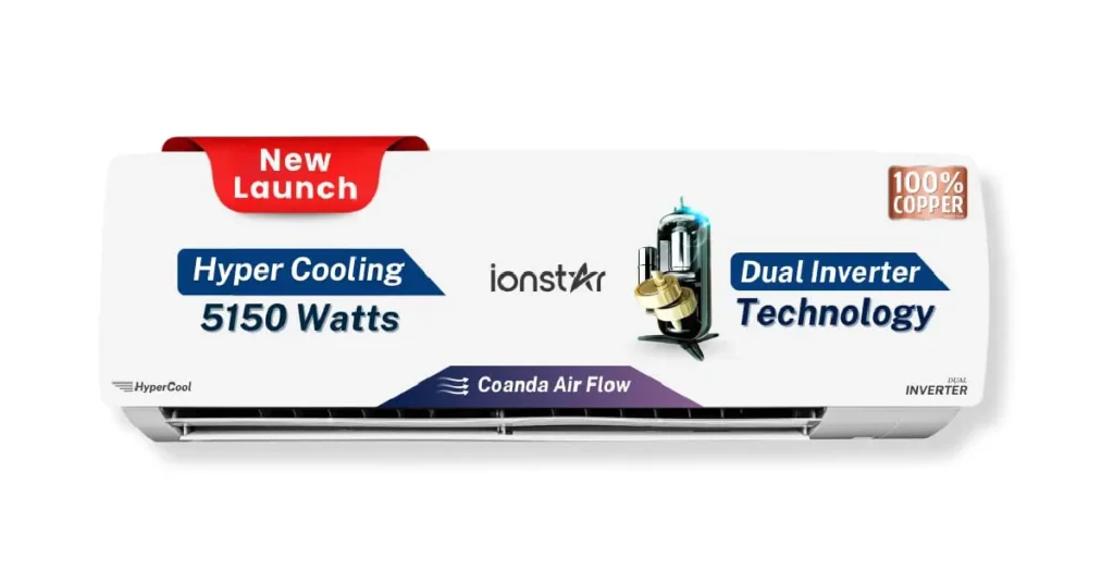 Ionstar 1.5 Ton 5 Star Inverter Split AC — IN153S-25ME5190-NL