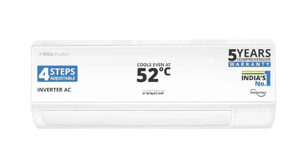 Voltas 185V Vectra CAR — 1.5 Ton 5-Star Inverter Split Air Conditioner